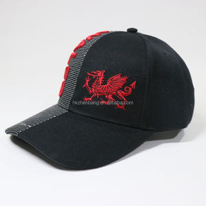 Gorras ZZB Personalizadas con Logotipo, Bordado 3D en Encaje, Nueva Tendencia - Product Image 3