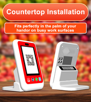 Terminal de Paiement Z30 avec Écran 2.4 Pouces, Générateur de Code QR Dynamique 4G/Wi-Fi/Bluetooth et Clavier NFC en Option