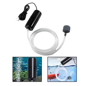Pompe à oxygène pour aquarium portable mini USB rechargeable en plastique écologique 5L Pompe à air silencieuse Sacs Fournitures pour aquarium Salon - Product Image 1