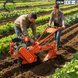 Conjunto completo de <span class=keywords><strong>cuchillas</strong></span> de labranza directo de fábrica para líneas de producción de volteo de suelo en pequeños campos agrícolas, minitractor de labranza sobre orugas - Product Image 1