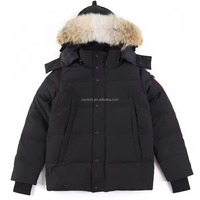 Veste parka classique avec logo personnalisé, 90% duvet de canard blanc, pour homme et femme, veste en duvet de designer avec puce NFC intégrée, qualité supérieure