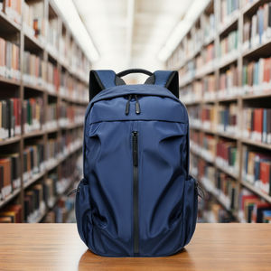 Sac d'école personnalisé chaud de grande capacité style coréen tendance pour étudiant sac d'ordinateur simple et à la mode sac à dos pour ordinateur - Product Image 2