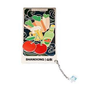 Source Factory Custom Tassel Pendant Transparent Glass Bookmarks for Art Competition Souvenirs