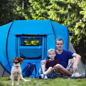 Carpa de Camping Automática Desplegable para 3 Personas, Fácil de Instalar, Refugio al Aire Libre, Carpa Familiar para la Playa - Product Image 2