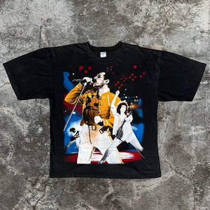 T-shirt graphique The Cure Friday I'm in Love, 220 grammes, style vintage surdimensionné, unisexe, en coton, streetwear décontracté - Product Image 5
