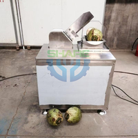 Machine automatique pour défibreur de noix de coco, machine à couper les noix de coco fraîches vertes, machine à couper les noix de coco jeunes en deux moitiés