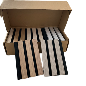 Boîte <span class=keywords><strong>de</strong></span> 12 échantillons <span class=keywords><strong>de</strong></span> couleur Panneaux acoustiques à lattes en <span class=keywords><strong>bois</strong></span> Panneaux muraux insonorisés pour hôtel et villa Capacité <span class=keywords><strong>de</strong></span> solution <span class=keywords><strong>de</strong></span> conception graphique - Product Image 4