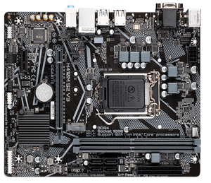 For Gigabyte H410M K Desktop <strong>Motherboard</strong> Intel Ultra Durable with GbE LAN Anti-Sulfur Resistor Smart Fan 5 DDR4 2 - Product Image 1