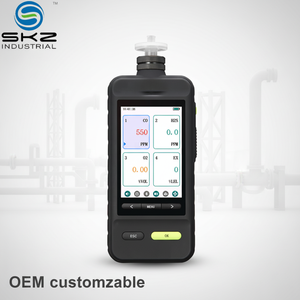 เครื่องวิเคราะห์ก๊าซโอโซน (O3) รุ่น SKZ1050E-O3 ความแม่นยำสูง พร้อมสัญญาณเตือนเสียง ช่วงการวัด 0-100ppm ความละเอียด 0.01ppm หน้าจอสี - Product Image 1