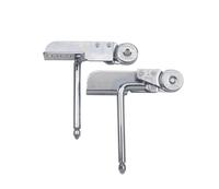Mecanismo de bisagra manual para reposacabezas de sofá, herraje plegable para muebles, ideal para camas, sofás reclinables y salas de estar.