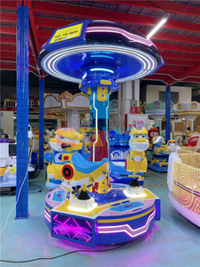 Parc <span class=keywords><strong>d</strong></span>'attractions Carnaval Carnaval en fibre <span class=keywords><strong>de</strong></span> verre Merry Go Round Carrousel pour enfants Ride Price - Product Image 2
