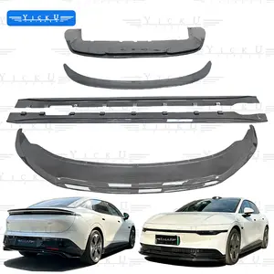 Hot Selling Performance Version Carbon Fiber Forged Front Lip Side Skirt And Rear Lip Spoiler Suitable For Zeekr 007