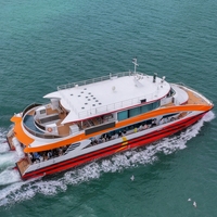 Grandsea AL-3700 Catamaran en aluminium de 121 pieds, 340 places, bateau-taxi pour passagers, à vendre