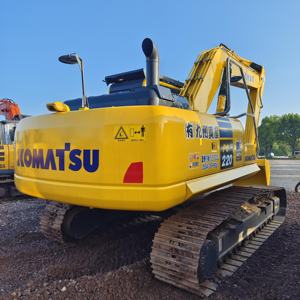 Pelleteuse de PC220-8 Ko-<span class=keywords><strong>matsu</strong></span> d'occasion de <span class=keywords><strong>20</strong></span> tonnes, excavatrice de marque japonaise de bonne qualité, à bas prix, de taille moyenne - Product Image 3