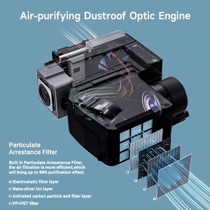 Chuyên nghiệp rạp chiếu phim tại nhà Full HD proyector 1080P LED 14300 lumens 3D Máy Chiếu kỹ thuật số LED Máy chiếu Video - Product Image 2