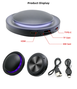 Venta caliente Carplay inalámbrico Android Auto 2 en 1 AI Box Android 13 4GB + 64GB GPS incorporado BT5.0 4G SIM Qualcomm Chipset - Product Image 3