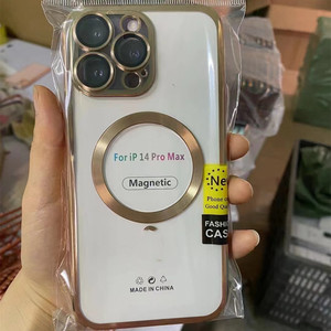 สําหรับ<span class=keywords><strong>iPhone</strong></span> 15 โทรศัพท์มือถือแม่เหล็กกรณีฝาครอบกล้องเลนส์Protector TPUสําหรับ<span class=keywords><strong>iPhone</strong></span> 16 Pro Max Samsung S24 Ultra - Product Image 5