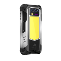 Smartphone robuste Oukitel WP100 TITAN avec projecteur, 5G, 200MP, NFC, 33000mAh, Android 14, lampe de camping, 12+512GB, Oukitel Mobile