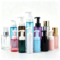 Flacon pompe à mousse liquide pour savon facial personnalisé. Flacon pompe mousse 30 50 100 120 200 ml pour nettoyant cils, mousse nettoyante visage