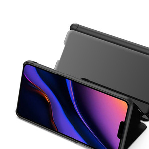 Coque de luxe miroir Flip Smart Sleep pour <span class=keywords><strong>iPhone</strong></span> 11 360 <span class=keywords><strong>Protection</strong></span> avec fenêtre à vue dégagée - Product Image 3