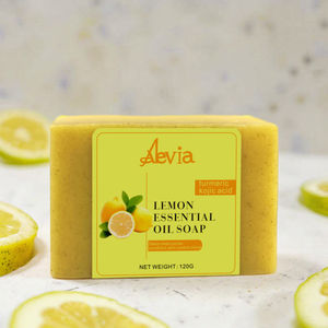 Jabón de Cúrcuma Natural, Limón Vegano, Anti-Acné, Blanqueamiento, Barra Hecha a Mano, Todo Tipo de Piel, Jabón de Belleza, Eliminación de Pecas, Jabón de Ácido Kójico - Product Image 6