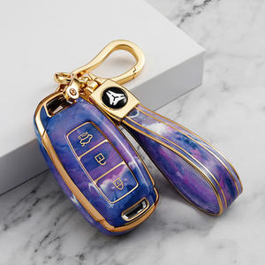 Funda de TPU suave de primera calidad para llave de coche, carcasa para <span class=keywords><strong>Hyundai</strong></span> IX25 IX35 MISTRA Elantra Tucson Sonata VERNA LAFESTA, llavero, bolsa - Product Image 5