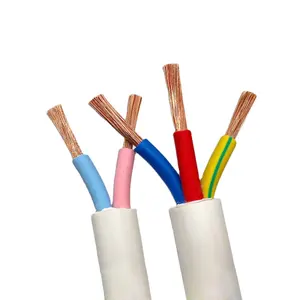 RVV-Kabel 4-Kern 1,5 MM 2,5 MM 4 MM 6 MM 6 MM flexibles Kabel aus PVC isoliert und verkleidet elektrischer Stromkabel