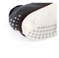 Chaussettes de sport unisexes pour adultes, mi-mollet, antidérapantes, en coton, pour yoga, pilates, danse, avec maille respirante pour hommes et femmes