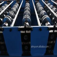 Machine de fabrication de tuiles métalliques en zinc trapézoïdales à grande vitesse pour toitures en béton, à vendre