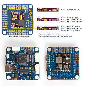 Mateksys <span class=keywords><strong>matek</strong></span> <span class=keywords><strong>F405</strong></span>-HDTE ควบคุมการบิน, เครื่องวัดความเข้มงวดของ BF กล่องดำรองรับสำหรับ HD vtx RC Drone อุปกรณ์เสริม - Product Image 5
