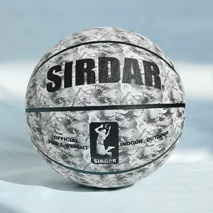קידום סל כדור רשמי גודל 7 מותאם אישית אריזת מתנה זול גומי חיצוני אופנה מתנפח כדורסל כדור