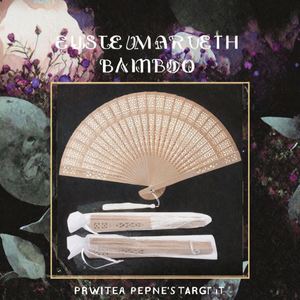 Abanico Plegable de Madera Ecológico Personalizado, Clásico, Tallado en Bambú, para Bodas, Cumpleaños, Fiestas, Decoración Pintada para Bebés, Manualidades - Product Image 3