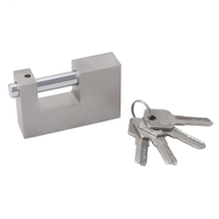 Cylindre en laiton de haute qualité 10 pièces, boîte rectangle pour insertion de carte, double ampoules