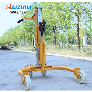 중장비 420kg 미니 오일 드럼 리프터 유압 수동 드럼 지게차 중국 - Product Image 3