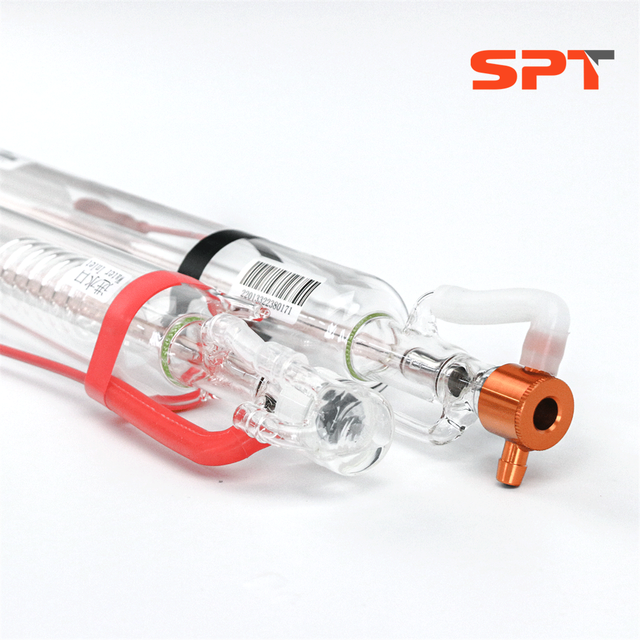 Factory Direct Sales CO2 Laser Tube 40W~150W SPT Glass Laser Tube for Laser Engraving Machine