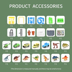 Giocattoli <span class=keywords><strong>Jurassic</strong></span> in Offerta, Set Parcheggio per <span class=keywords><strong>Dinosauri</strong></span>, Pista da Corsa Simulata per Bambini - Product Image 6