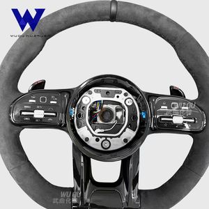<span class=keywords><strong>Volant</strong></span> en cuir véritable, <span class=keywords><strong>prix</strong></span> de gros direct du fournisseur, compatible avec <span class=keywords><strong>Mercedes</strong></span> Benz W204 W205 W212 W213 X164 X166 H247 X156 - Product Image 4