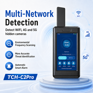 Détecteur d'écouteurs espions Wi-Fi 4G 5G professionnel TCH-C2Pro pour la protection de la vie privée dans les hôtels - Product Image 3