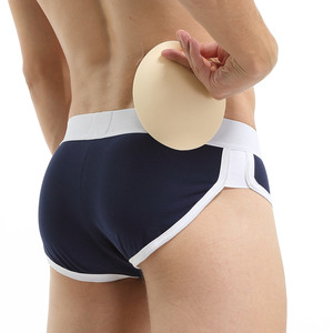 Bicchierini di sesso maschile Sollevatore Mens Enhancer <span class=keywords><strong>Mutande</strong></span> Pad Riassunti Degli Uomini Degli Uomini del Pacchetto Butt Imbottito Biancheria Intima - Product Image 3