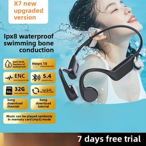 Écouteurs Sportifs Professionnels Niveau 8 avec Mémoire Étanche 32 Go, Chipset JL, Casque à Conduction Osseuse LED, Neuf d'Usine - Product Image 6