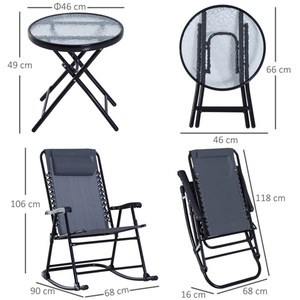 DB <b>Garden</b> -Shipped <b>Rocking</b> <b>Chair</b> Patio Furniture Prohibited by for - Product Image 6