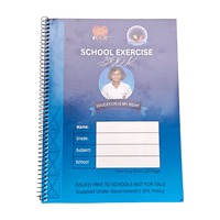 Carnet A5 personnalisable pour l'école et le bureau, papier épais, lignage léger, spirale simple, cahier d'exercices en gros pour l'éducation