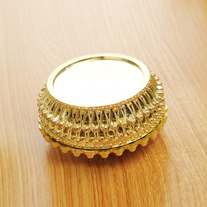 Cajas de dulces de plástico dorado, regalos de fiesta para adultos, bodas, suministros de fiesta de cumpleaños de Navidad, caja de dulces redonda dorada - Product Image 6