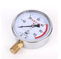 MC YN-100 Stainless Steel Oil and Water Pressure Shockproof Pressure Gauge
