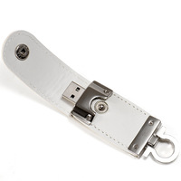 Flashdisk Kulit Personalisasi Murah Grosir USB 2.0 3.0 8GB 16GB 32GB 64GB Flash Drive Penyimpanan Eksternal USB Hard Drive