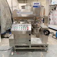 Mélangeur homogénéisateur automatique à cisaillement élevé de 10 L en acier inoxydable pour cosmétiques, crème pour les yeux, soin du visage, soin de la peau, pommade, laboratoire, émulsifiant