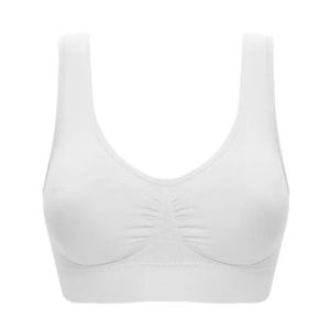 Women Fitness Seamless Yoga <strong>Bra</strong> Running <strong>No</strong> Chest Pad Bralette Vest Tube Top <strong>Bra</strong> Gym Women Push up Sports Top <strong>Bra</strong> - Product Image 5