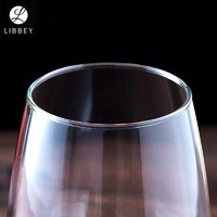 Libbey 4-13oz Verres à vapeur courts durables sans plomb pour les fêtes Bars Vin Bière Jus Lait Verre à boire