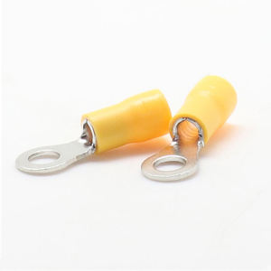 Conectores de Cable Eléctrico Redondos de Latón y Cobre <span class=keywords><strong>Serie</strong></span> RV 5.5-6 12-10AWG, Terminales de Anillo para Batería de Alta Resistencia Certificados - Product Image 4
