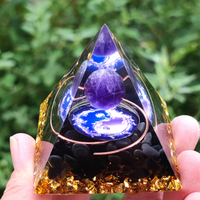 Guérison esthétique reiki yoga pyramide jade cristal décor denterpiece décorations pour maison chambre salon roon bureau tables basses
